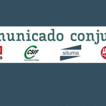 #situmaPAS Comunicado conjunto