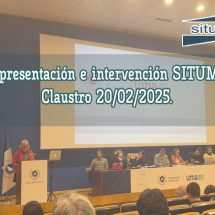 Representación e intervención SITUMA. Claustro 20/02/2025.