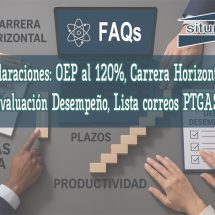 #situmaPTGAS #Aclaraciones #OEP #CarreraHorizontal #EvaluaciónDesempeño #ListadecorreosPTGAS