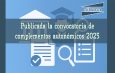 #convocatoria #complementosAutonómicos2025