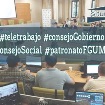 #diarioDeReuniones #teletrabajo #consejoGobierno #consejoSocial #patronatoFGUMA