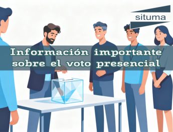 Información importante sobre el voto presencial