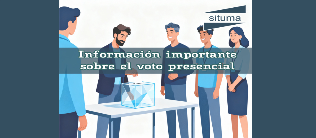 Información importante sobre el voto presencial