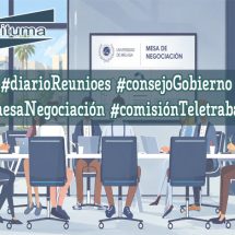 #diarioReuniones #consejoGobierno #mesaNegociación #comisiónTeletrabajo
