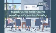 #diarioReuniones #consejoGobierno #mesaNegociación #comisiónTeletrabajo