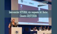 Intervención SITUMA, sin respuesta del Rector. Claustro 20/07/2026.