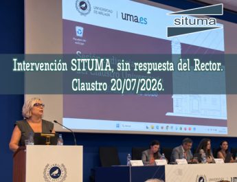 Intervención SITUMA, sin respuesta del Rector. Claustro 20/07/2026.